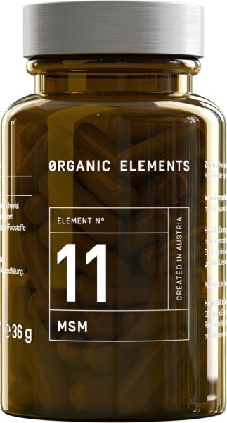 MSM Kapseln von Organic Elements