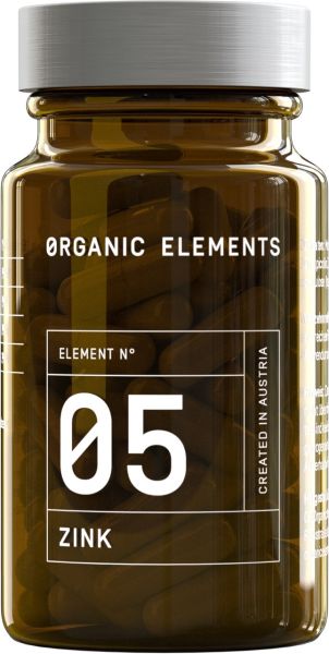 Zink Kapseln von Organic Elements