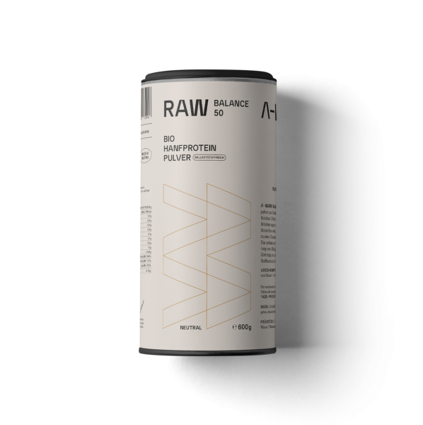 A-Ware Hanfprotein RAW (Natur) 600g